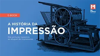 Capa do e-book 'História da Impressão'