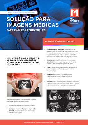 PDF Material Educativo Solução de Impressão para Imagens Médicas